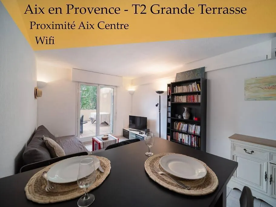 Appartement Tout Equipe Climatise Terrasse 4 Pers Aix-en-Provence